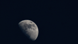 La serenidad de la luna creciente